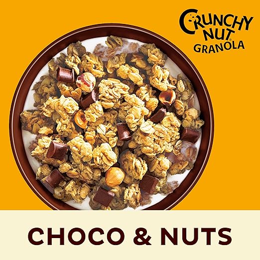 Kellogg's Crunchy Nut Granola Choco & Nut - 380g - Image 3