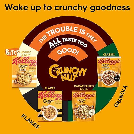 Kellogg's Crunchy Nut Granola Choco & Nut - 380g - Image 4