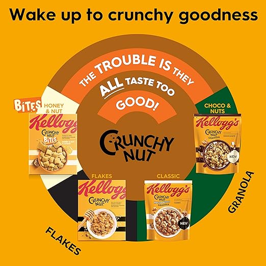 Kellogg's Crunchy Nut Granola Choco & Nut - 8x 380g - Image 4