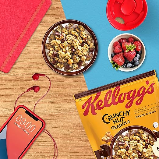 Kellogg's Crunchy Nut Granola Choco & Nut - 8x 380g - Image 5