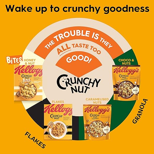 Kellogg's Crunchy Nut Granola Classic - 8x 380g - Image 4