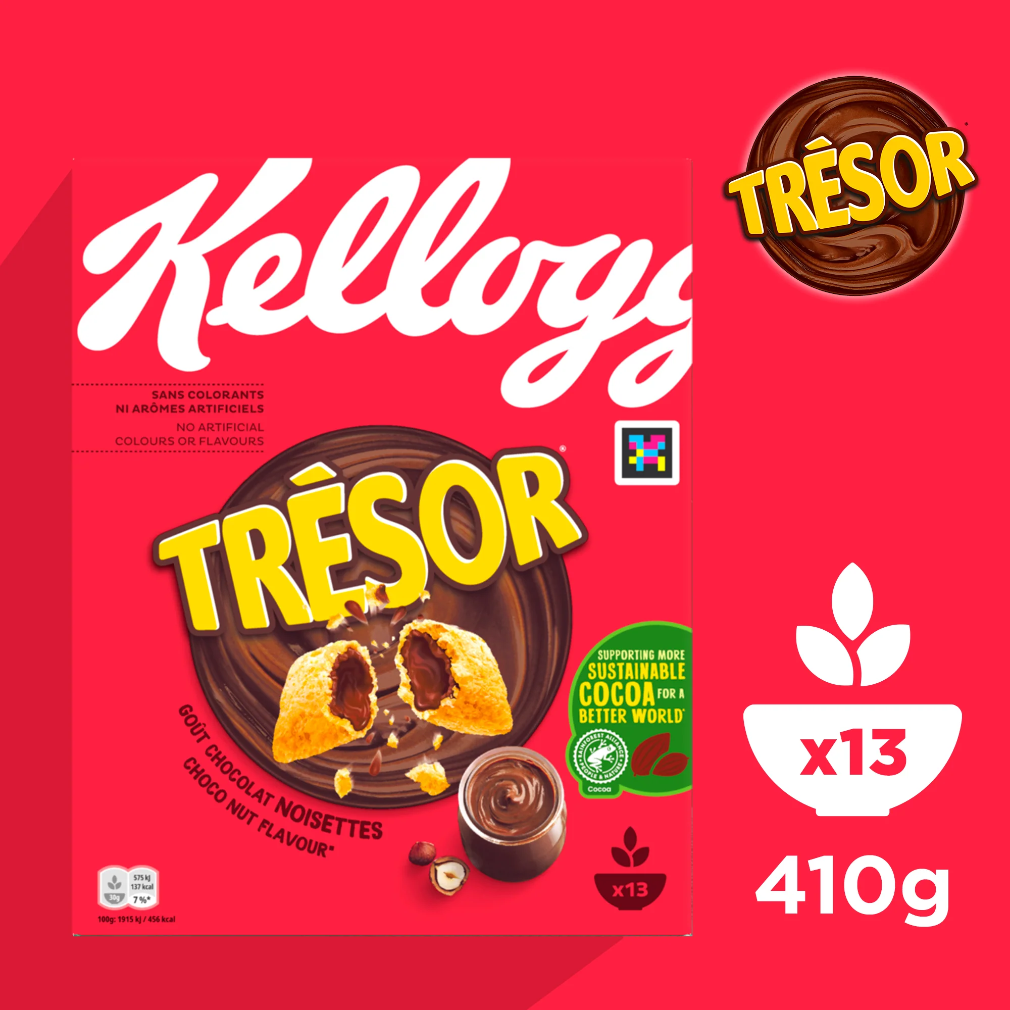 Kellogg's Tresor Choco Nut - 6x 410g - Image 2