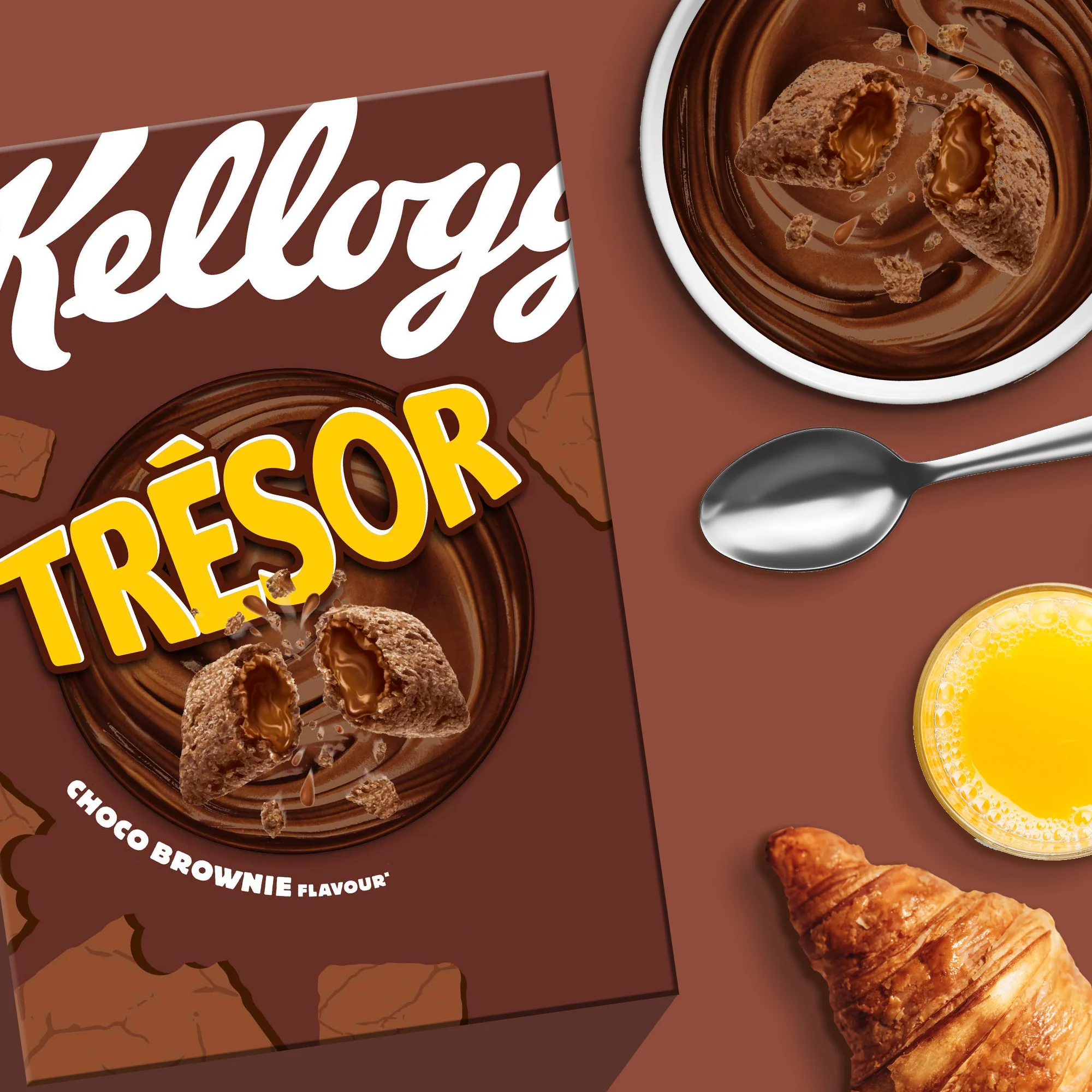Kellogg's Tresor Chocolate Brownie - 6x 375g - Image 4