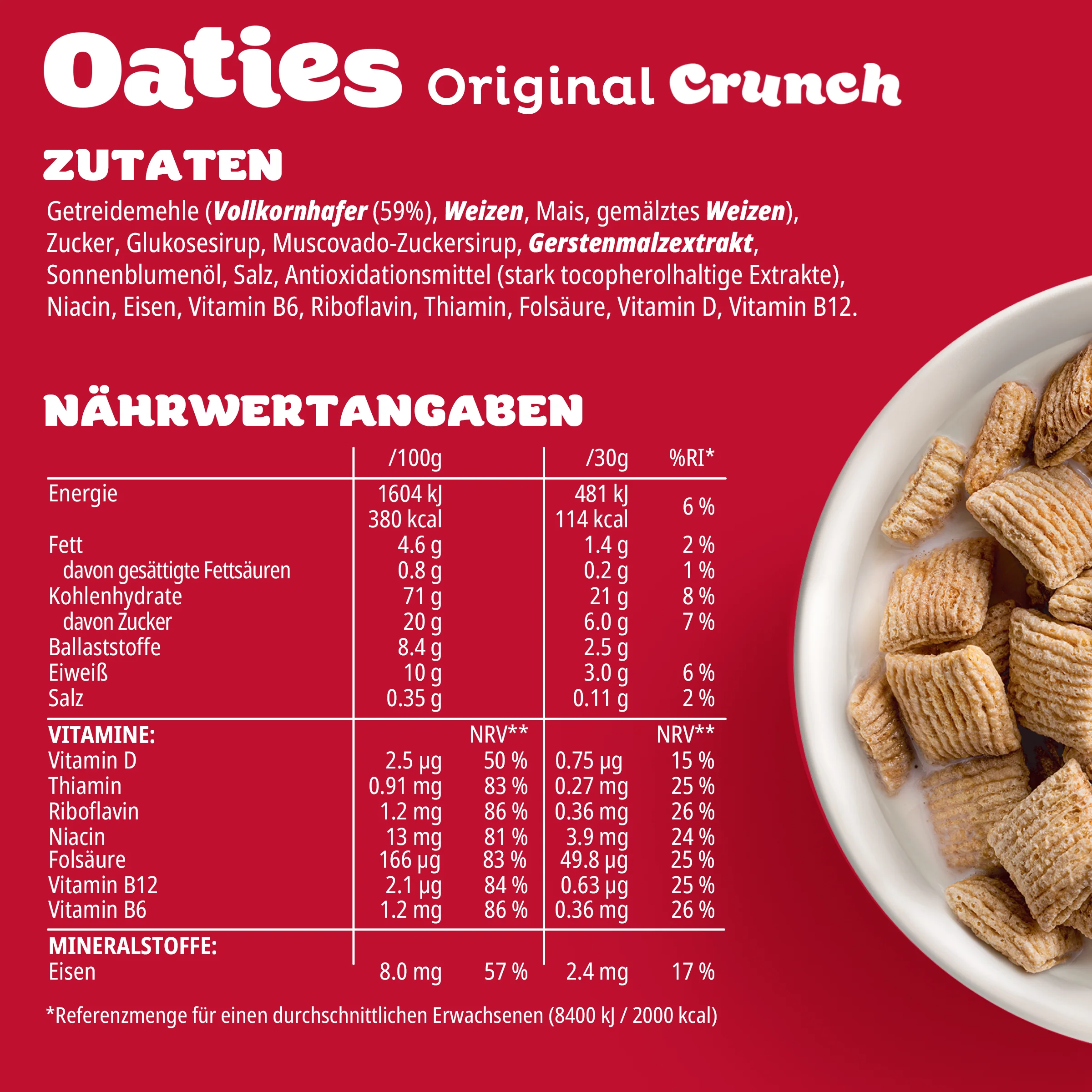 Oaties Orginal Crunch - 6x 360g - Image 3