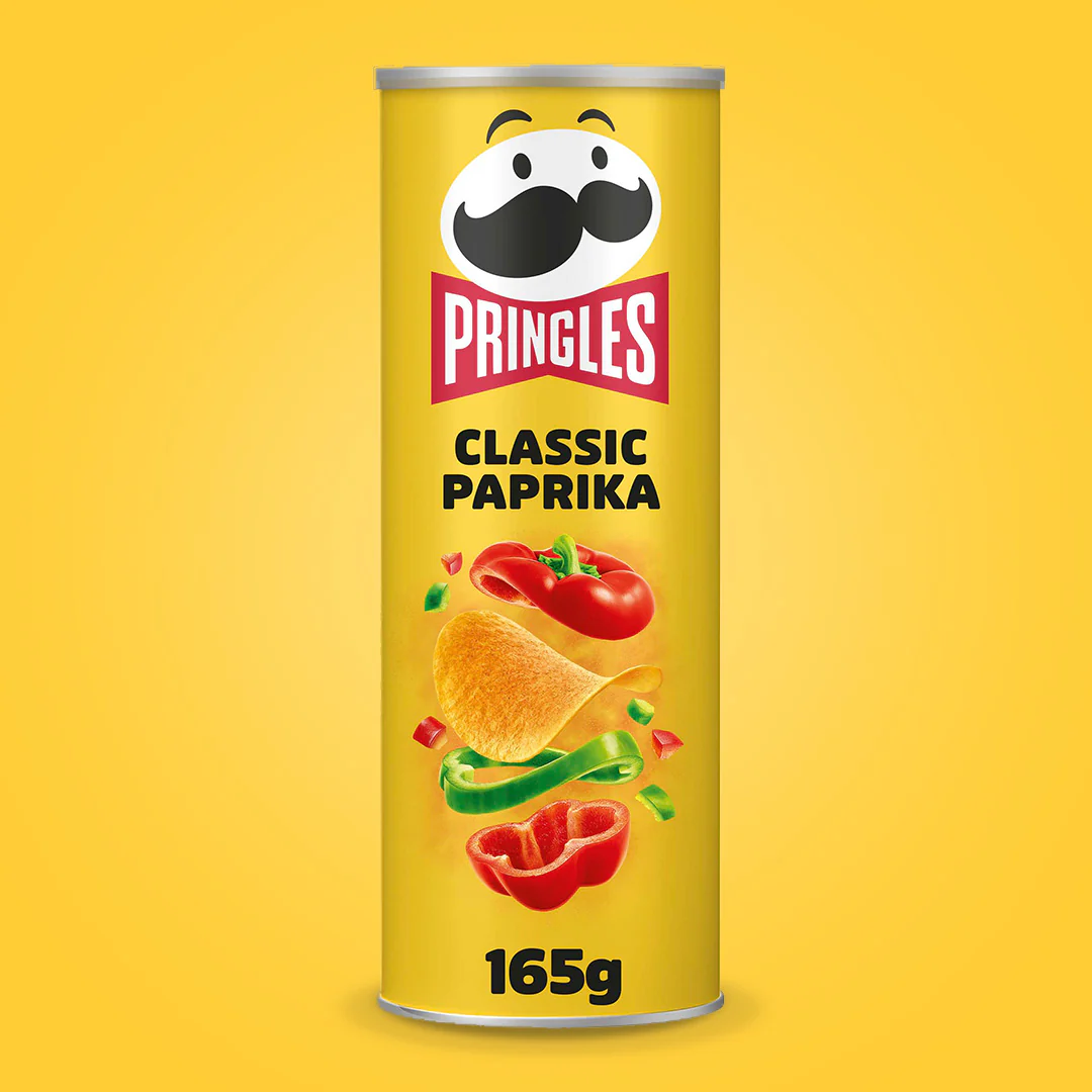 Pringles Classic Paprika - 8x 165g - Image 2