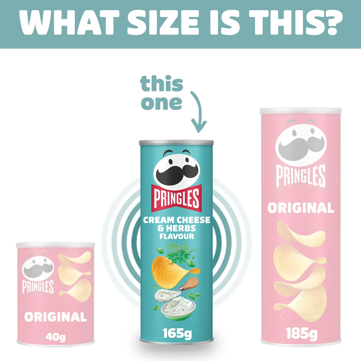 Pringles Cream Cheese & Herbs - 8x 165g - Image 5
