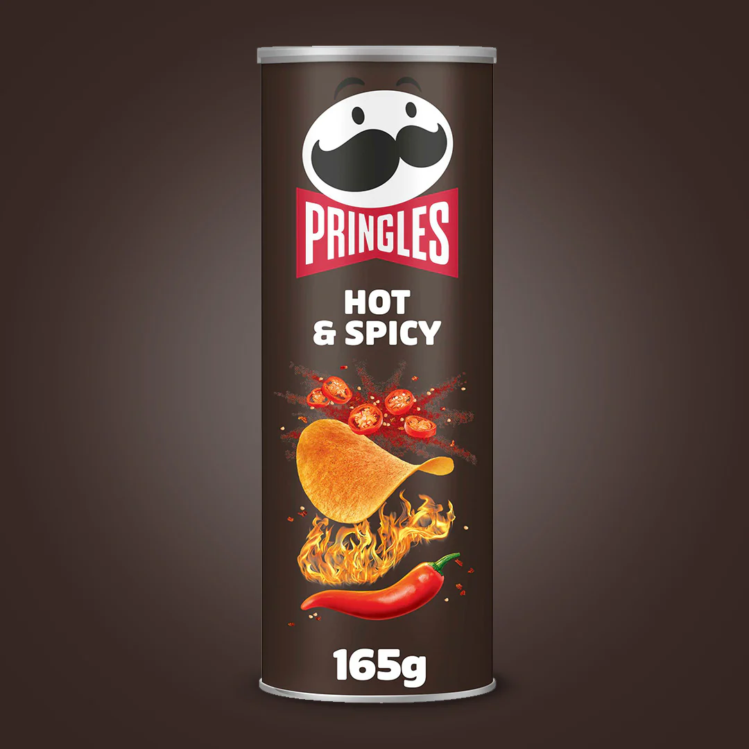 Pringles Hot & Spicy - 8x 165g - Image 2