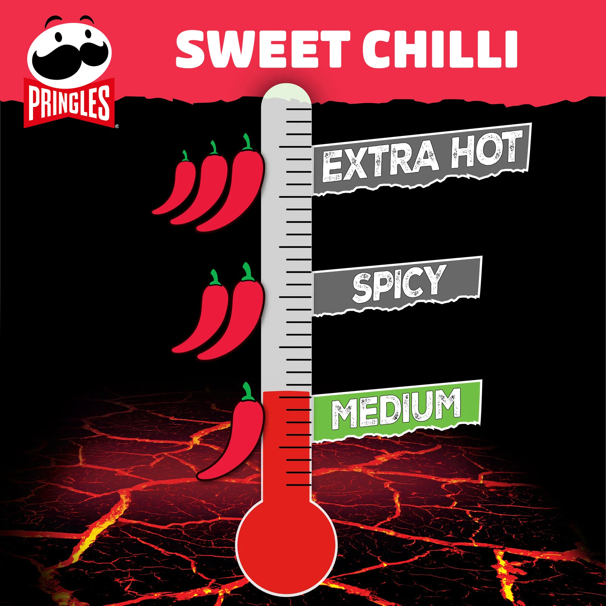 Pringles Hot Sweet Chilli - 160g - Image 4
