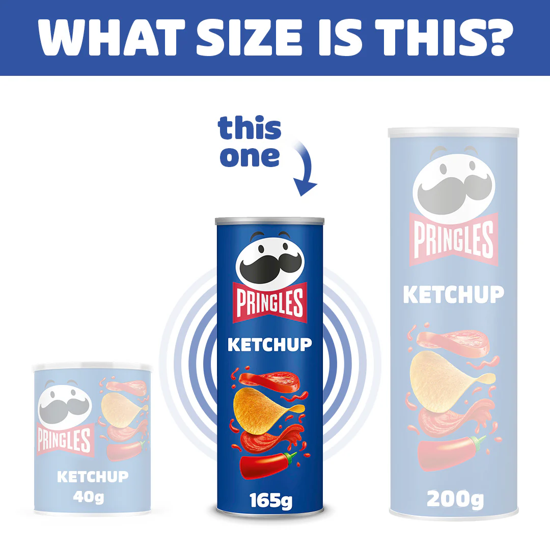 Pringles Ketchup - 165g - Image 3