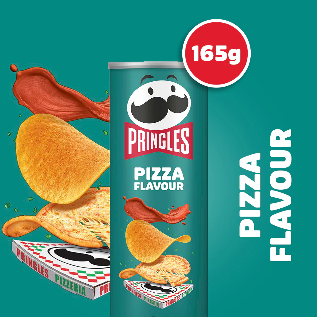 Pringles Pizza Flavour - 8x 165g - Image 3