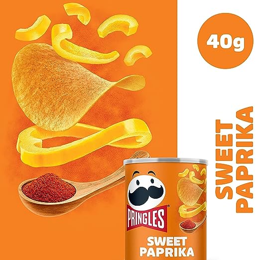 Pringles Sweet Paprika - 24x 40g - Image 2
