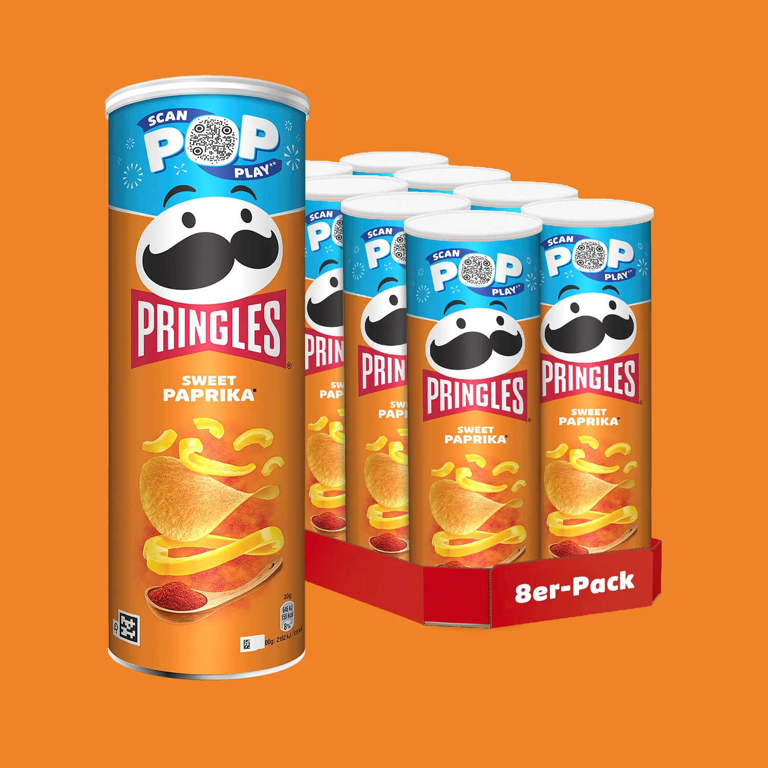 Tote Bag + Pringles Sweet Paprika - 8x 165g - Image 2