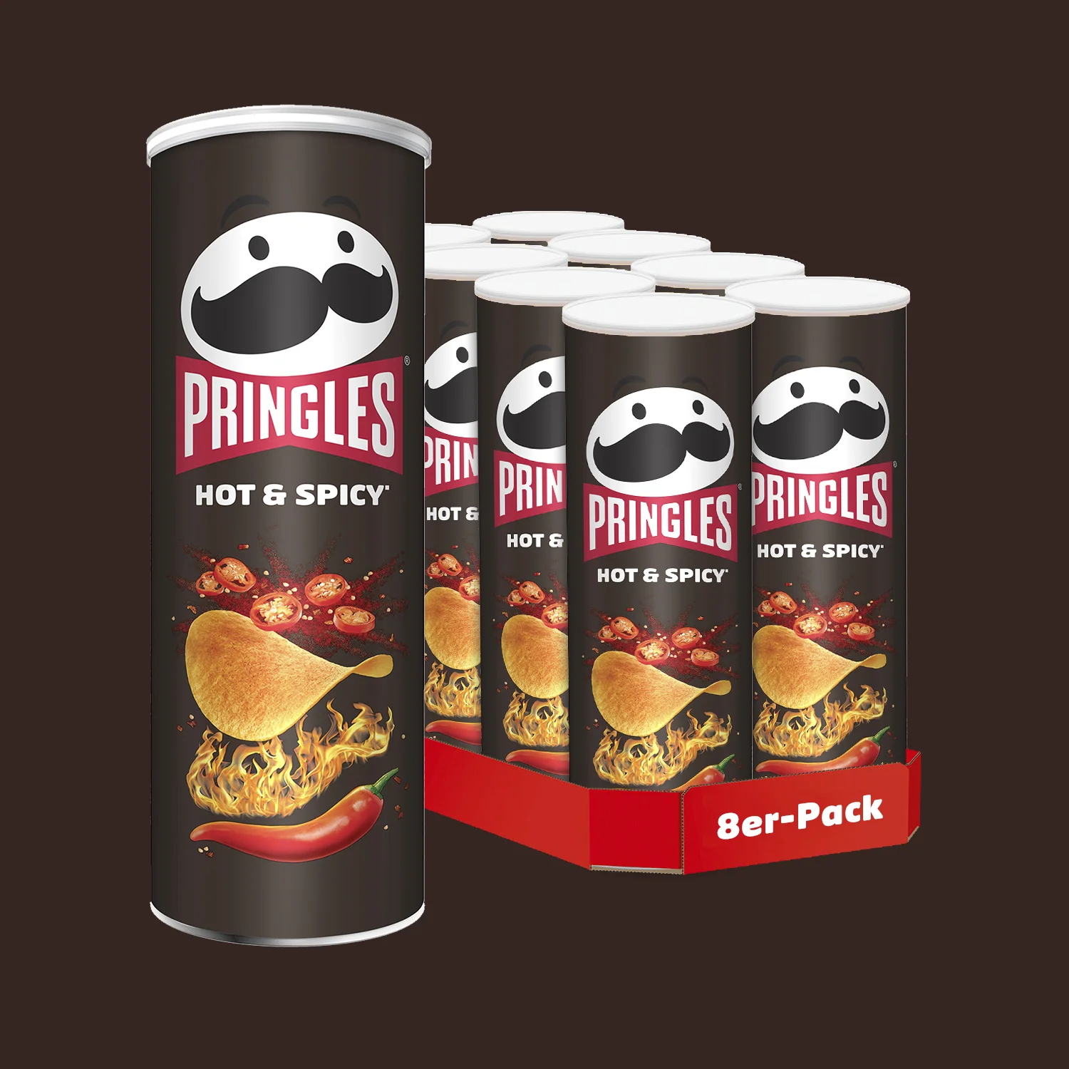 Tote Bag + Pringles Hot & Spicy - 8x 165g - Image 2
