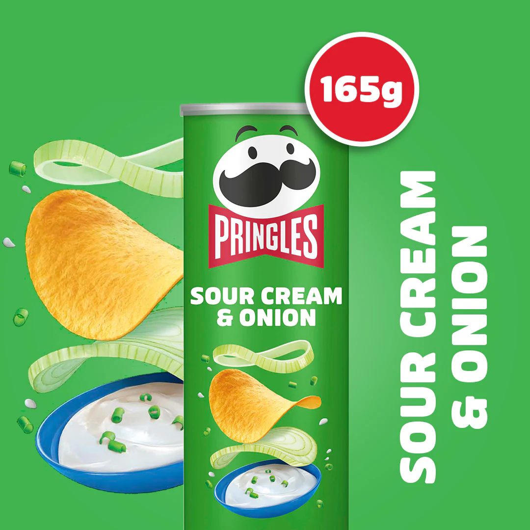 Tote Bag + Pringles Sour Cream & Onion - 8x 165g - Image 4